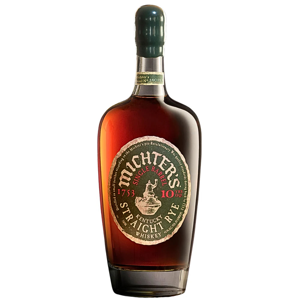 Mickers Whiskey 2024 Michter's 10 Year Old Single Barrel Straight Rye Whiskey – El ...