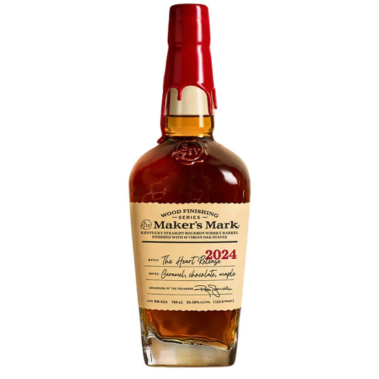 2024 Maker's Mark The Heart Release Wood Finishing Series Kentucky Straight Bourbon Whisky 750ml