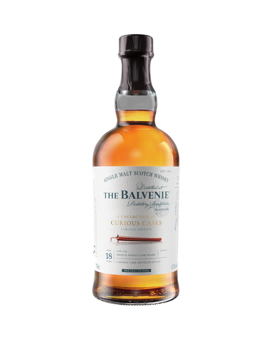 Balvenie Stories Collection French Pineau Cask Finish Limited Edition 18 Year Old Single Malt Scotch Whiskey 750ml (Pre Sale)