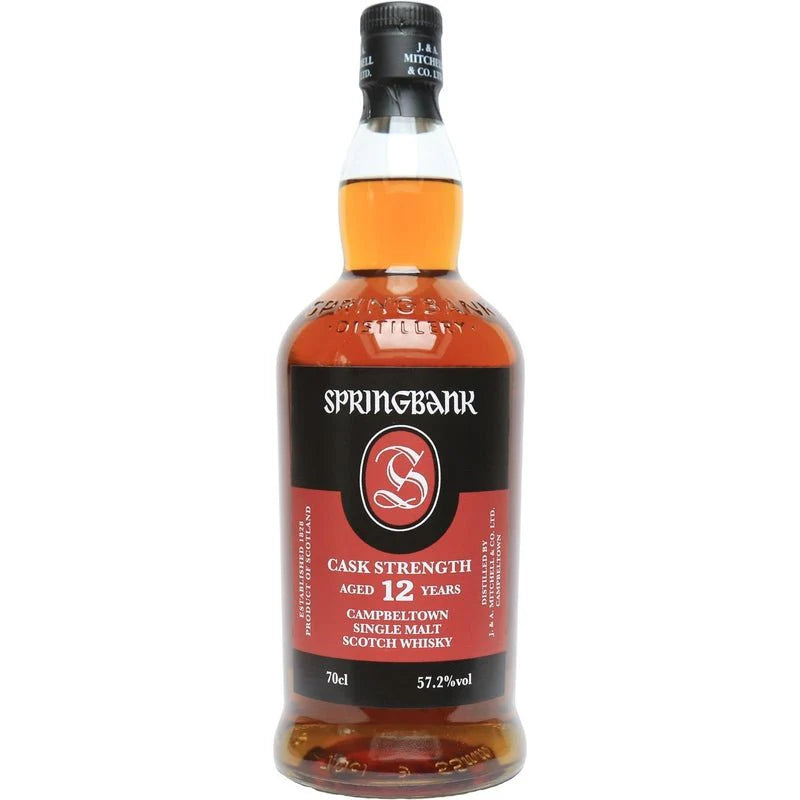Springbank 12 Year Old Cask Strength Single Malt Scotch Whisky (112.4 Proof)