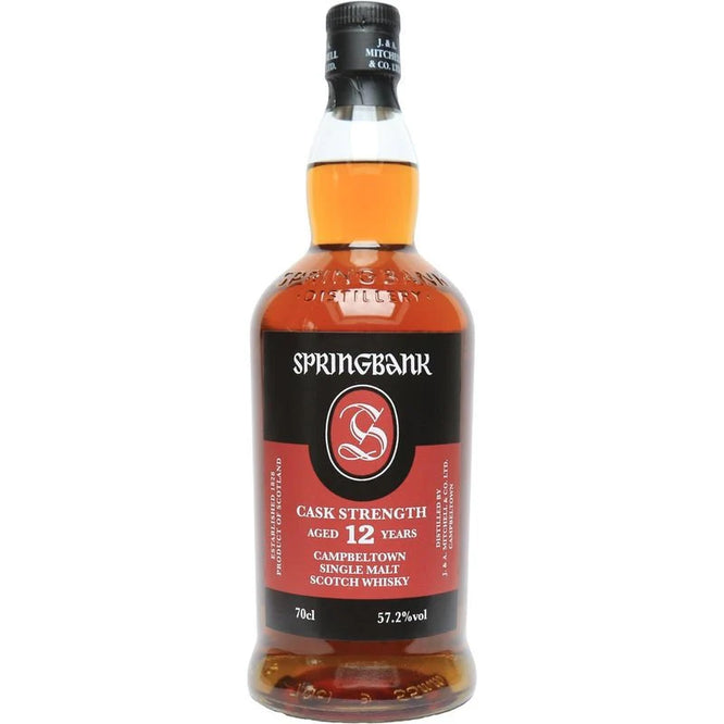 Springbank 12 Year Old Cask Strength Single Malt Scotch Whisky (111.8 Proof)