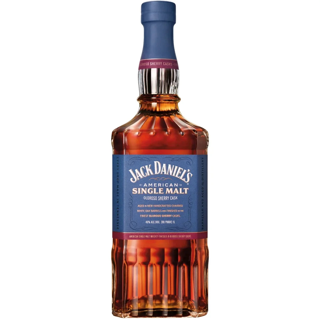 Jack Daniel's American Single Malt Oloroso Sherry Cask Whiskey 1L