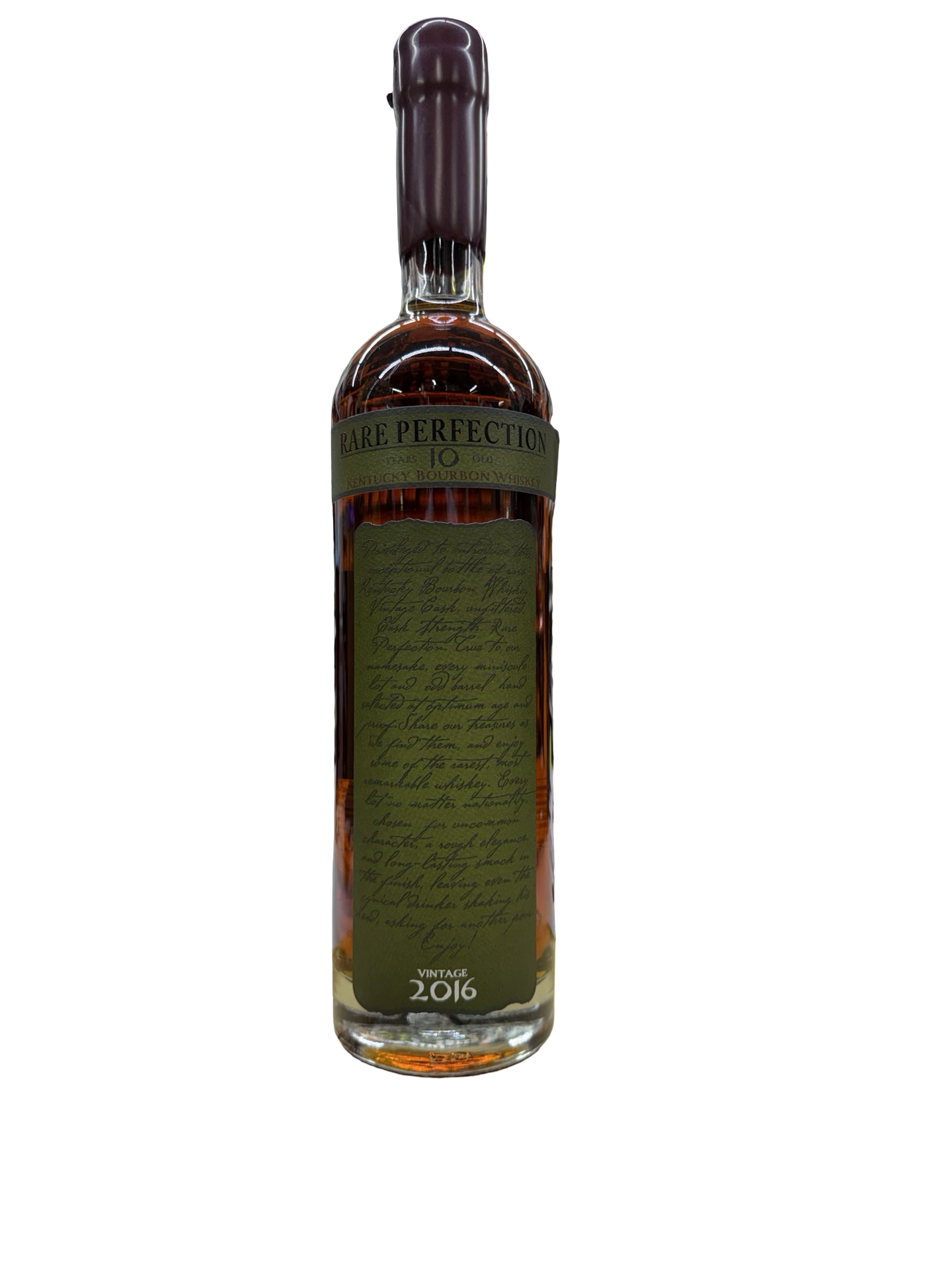 Rare Perfection 10 Year Old  Single Barrel #87 EL Cerrito liquor Store Pick Bourbon Whiskey 750ml