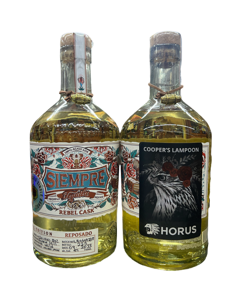 Siempre Rebel Cask Horus Cooper’s Lampoon Single Barrel El Cerrito Liquor Store Pick Reposado Tequila