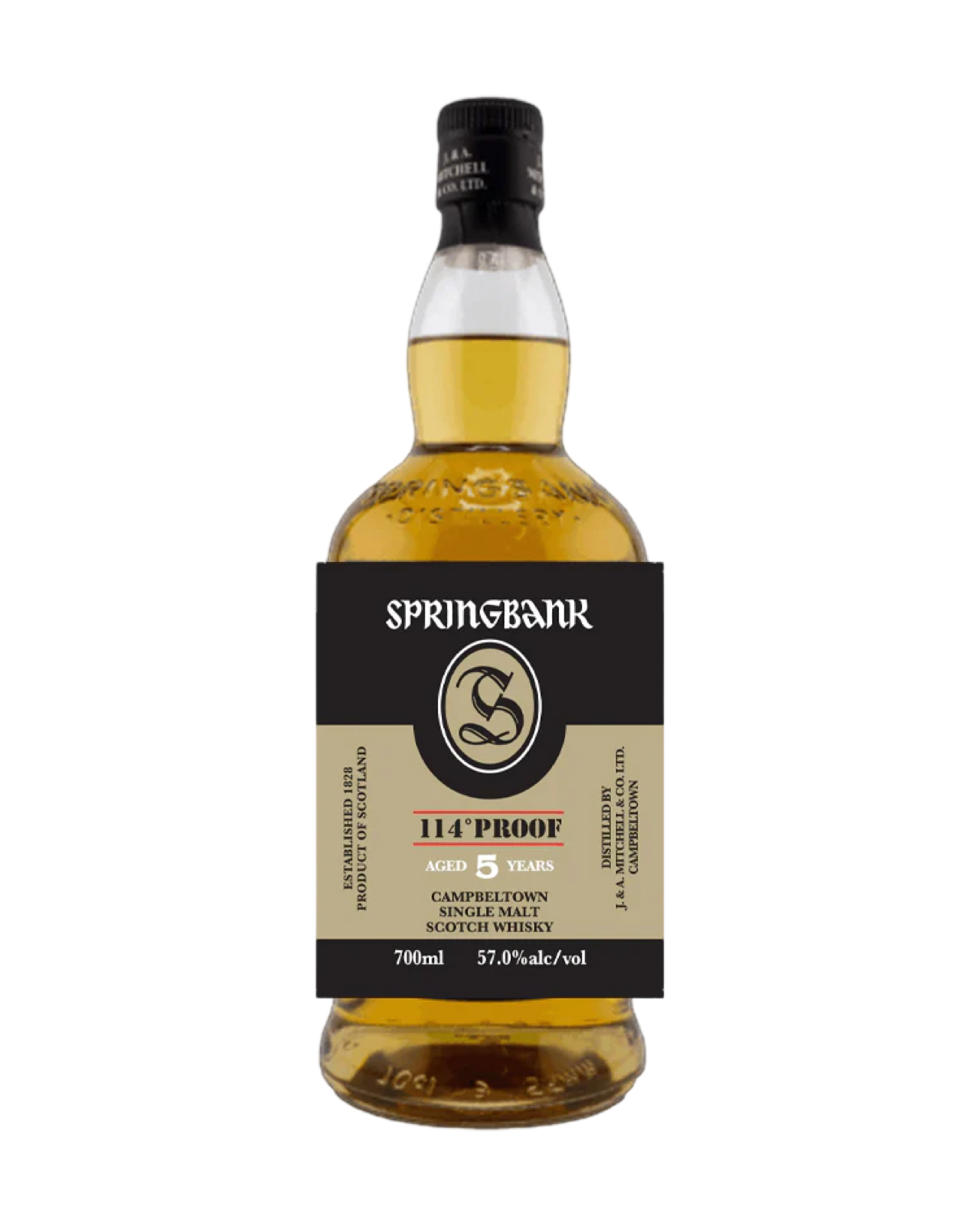 Springbank 12 Year Old Cask Strength Single Malt Scotch Whisky Springbank 12 Year Old Cask Strength Single Malt Scotch Whisky