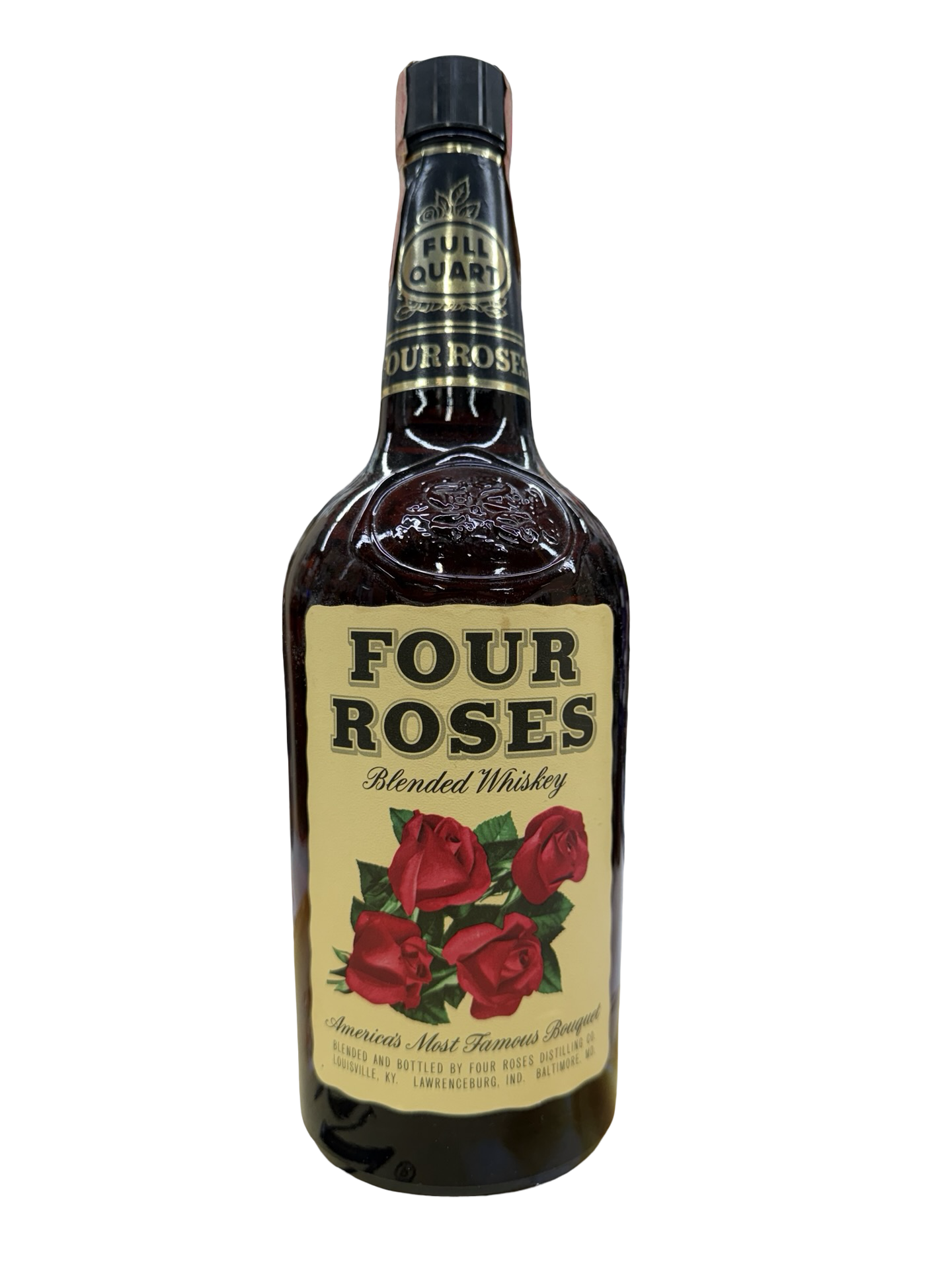 1964 Four Roses 6 Year Old Kentucky Straight Bourbon 1L