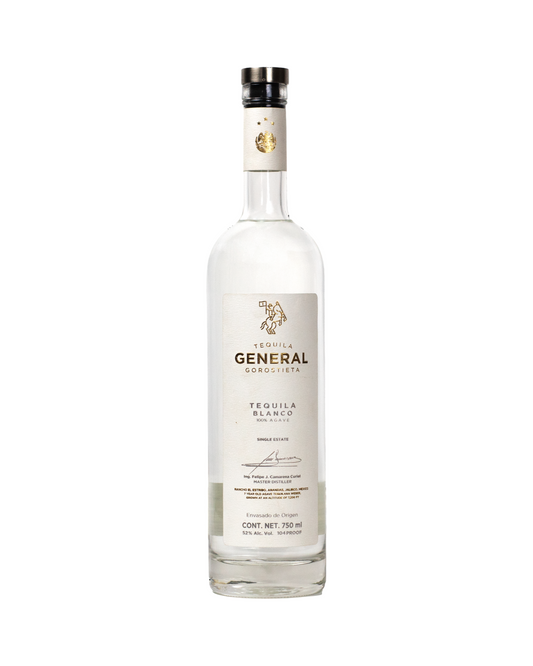 General Gorostieta High Proof Blanco Tequila 750ml