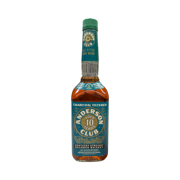Anderson Club 10 Year Old Kentucky Straight Bourbon Whiskey 750ml