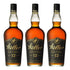 W. L. Weller 12 Year Old Kentucky Straight Wheated Bourbon Whiskey Bundle 750ml 3-Pack