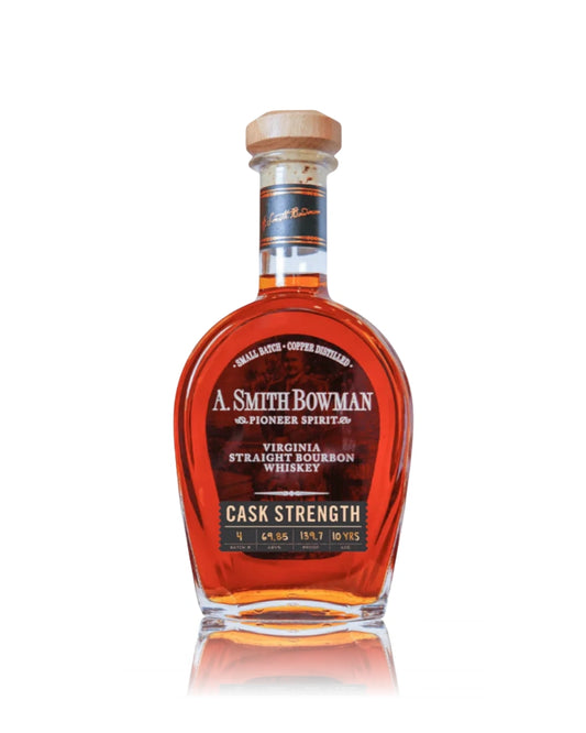 A. Smith Bowman 10 Year Old Batch #4 Cask Strength Bourbon Whiskey