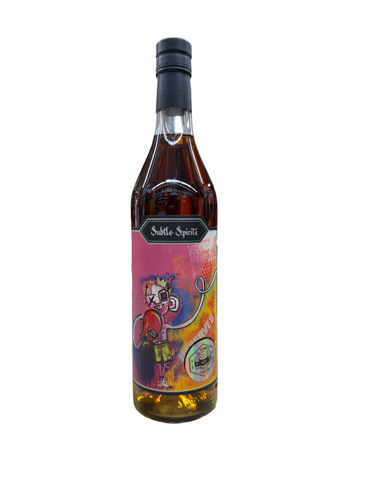 Subtle Spirits 13 Year 4 Month Old El Cerrito liquor Exclusive Single Barrel Vol. 4 Straight Rye Whiskey