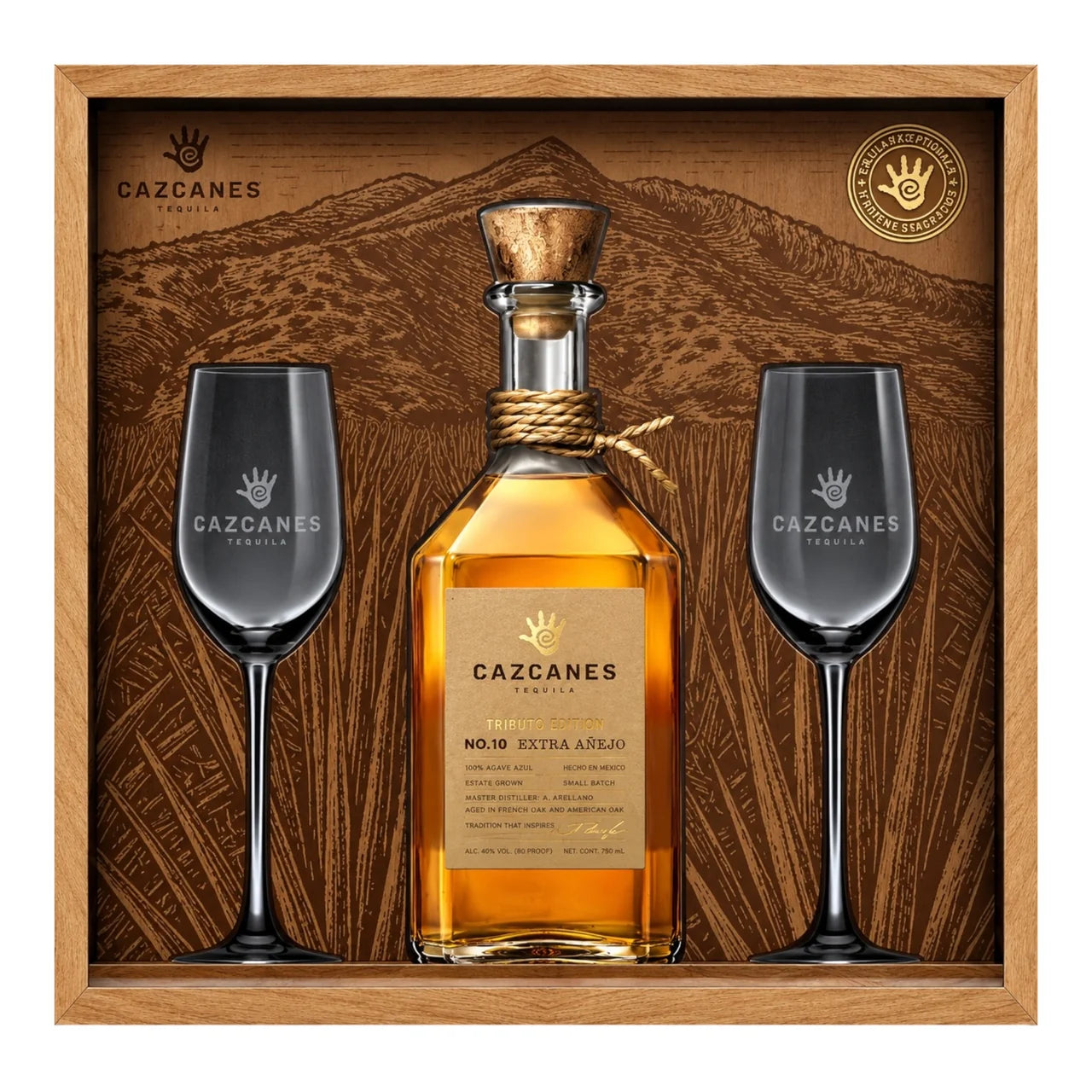 Cazcanes No. 10 Tribute Edition Extra Anejo Tequila 750ml (Pre-Order)