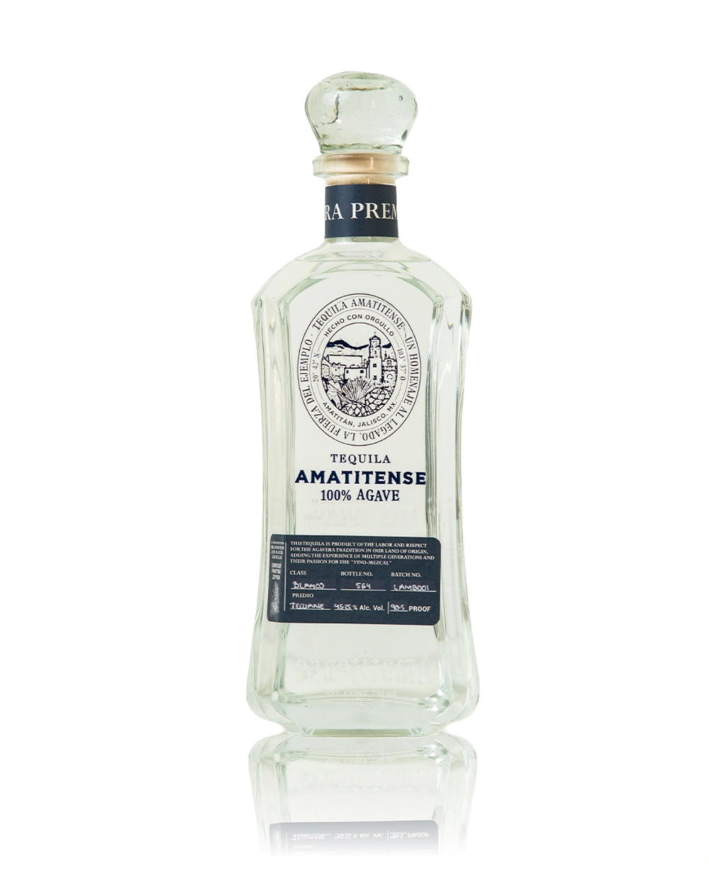 Amatitense Blanco Tequila 750ml