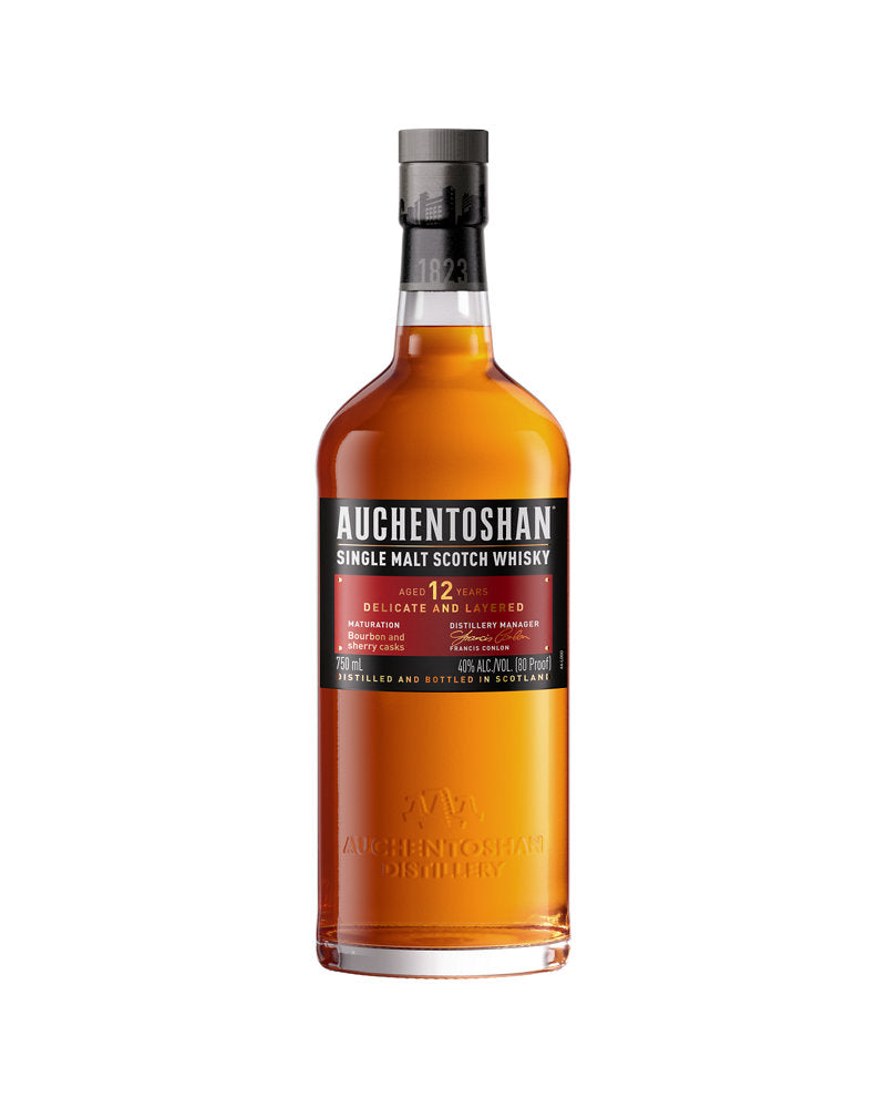 Auchentoshan 12 Year Old Single Malt Scotch Whisky 750ml
