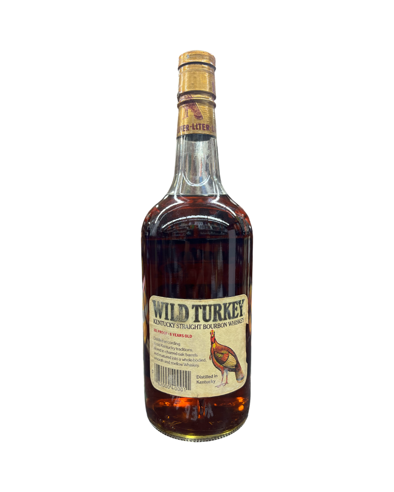 1987 Wild Turkey 8 Year Old 101 Proof Kentucky Straight Bourbon