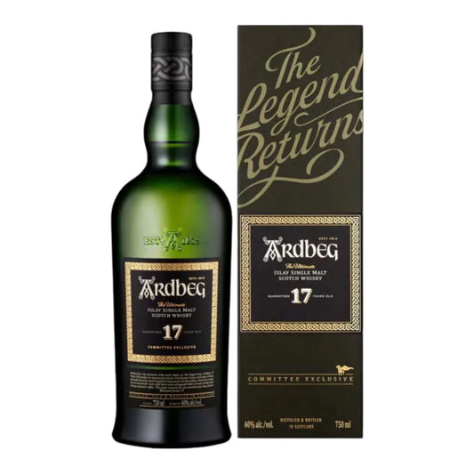 Ardbeg 17 Year Old Limited Committee Exclusive Edition Single Malt Scotch Whisky