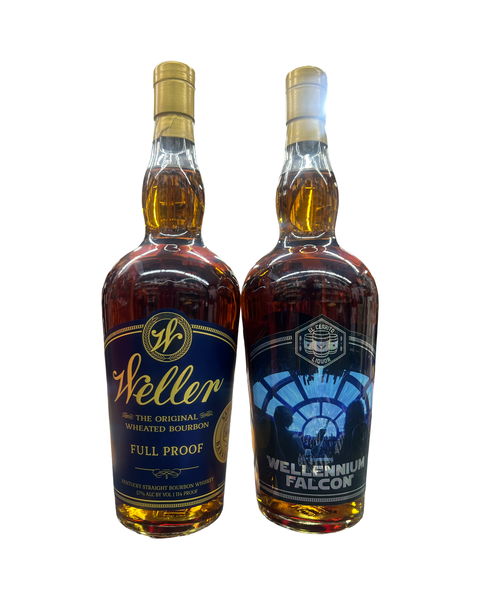 W. L. Weller Full Proof Non Chill Filtered El Cerrito Liquor Store Pick Kentucky Straight Wheated Bourbon Whiskey