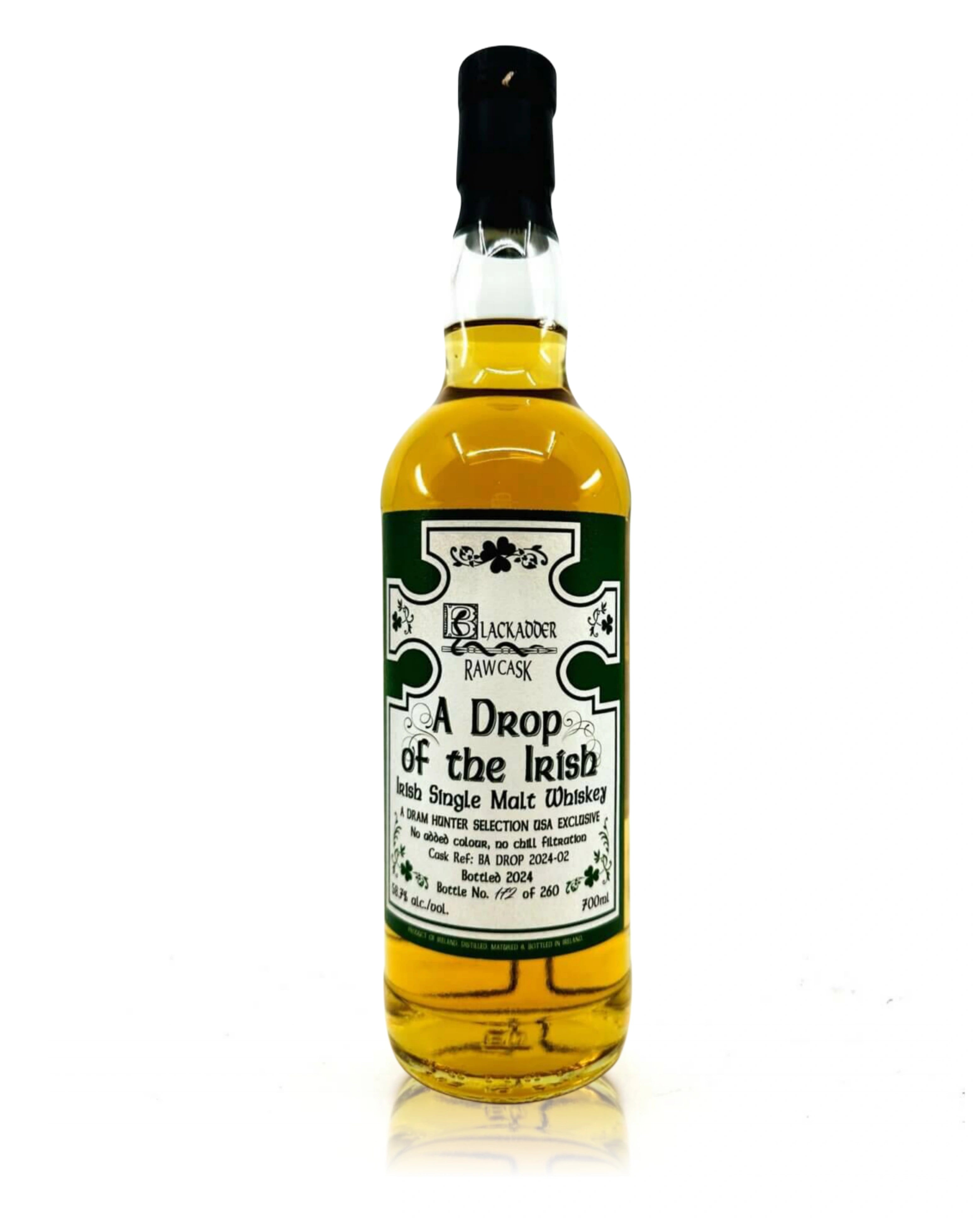 Blackadder A Drop of the Irish Sherry Cask Finish Raw Cask Single Malt Whiskey 700ml