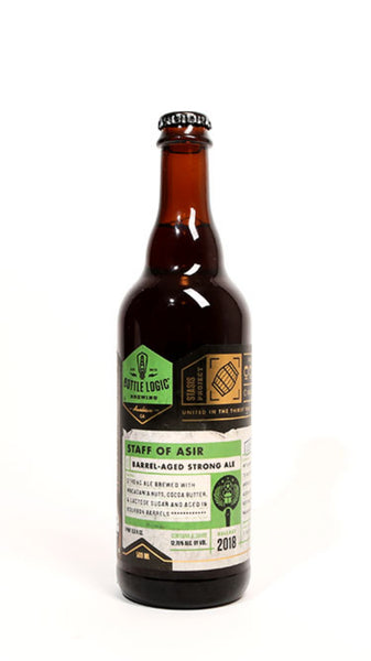 Bottle Logic Brewing Staff of Asir Barrel Aged Strong Ale Beer 500ml