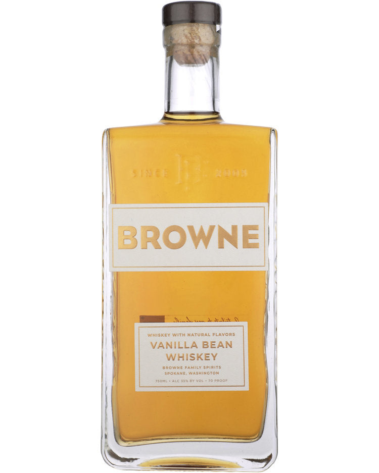 Browne Family Spirits Vanilla Bean Flavored Whiskey 750ml