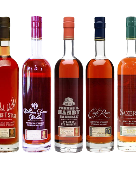 Buffalo Trace Antique Collection Bourbon Whiskey Bundle 5-Pack