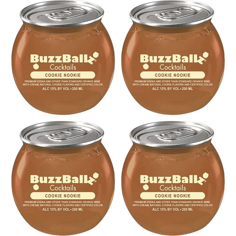 Buzz Ballz Cookie Nookie 200ml Bundle 4-Pack