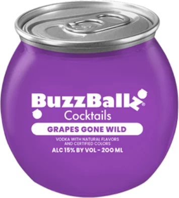 Buzz Ballz Grapes Gone Wild Ready to Go Cocktail 200ml