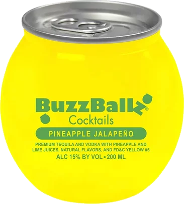 Buzz Ballz Pineapple Jalapeno Cocktail 200ml