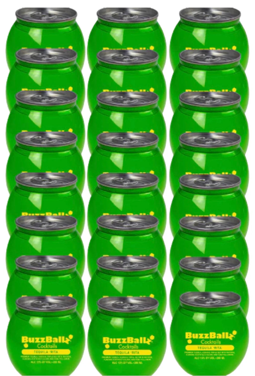Buzz Ballz Tequila Rita Cocktails 200ml Bundle 24-Pack