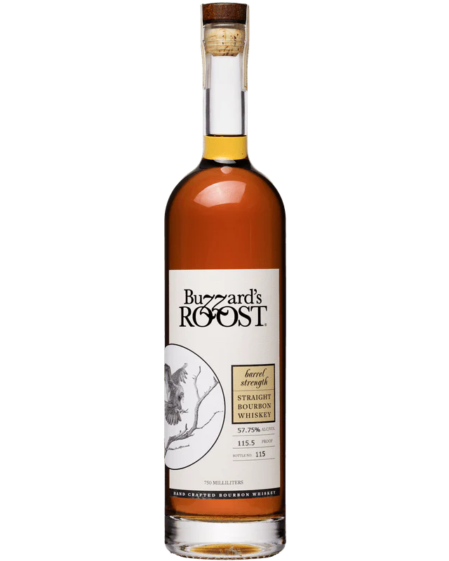 Buzzard's Roost Barrel Strength Straight Bourbon Whiskey 750ml