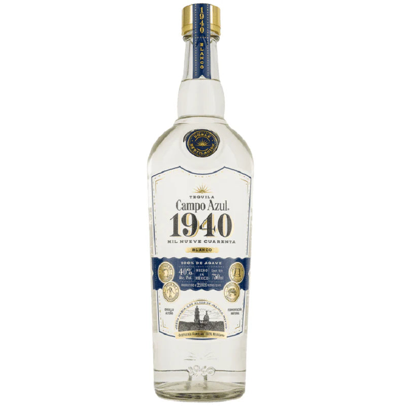 Campo Azul 1940 Blanco Tequila 750ml