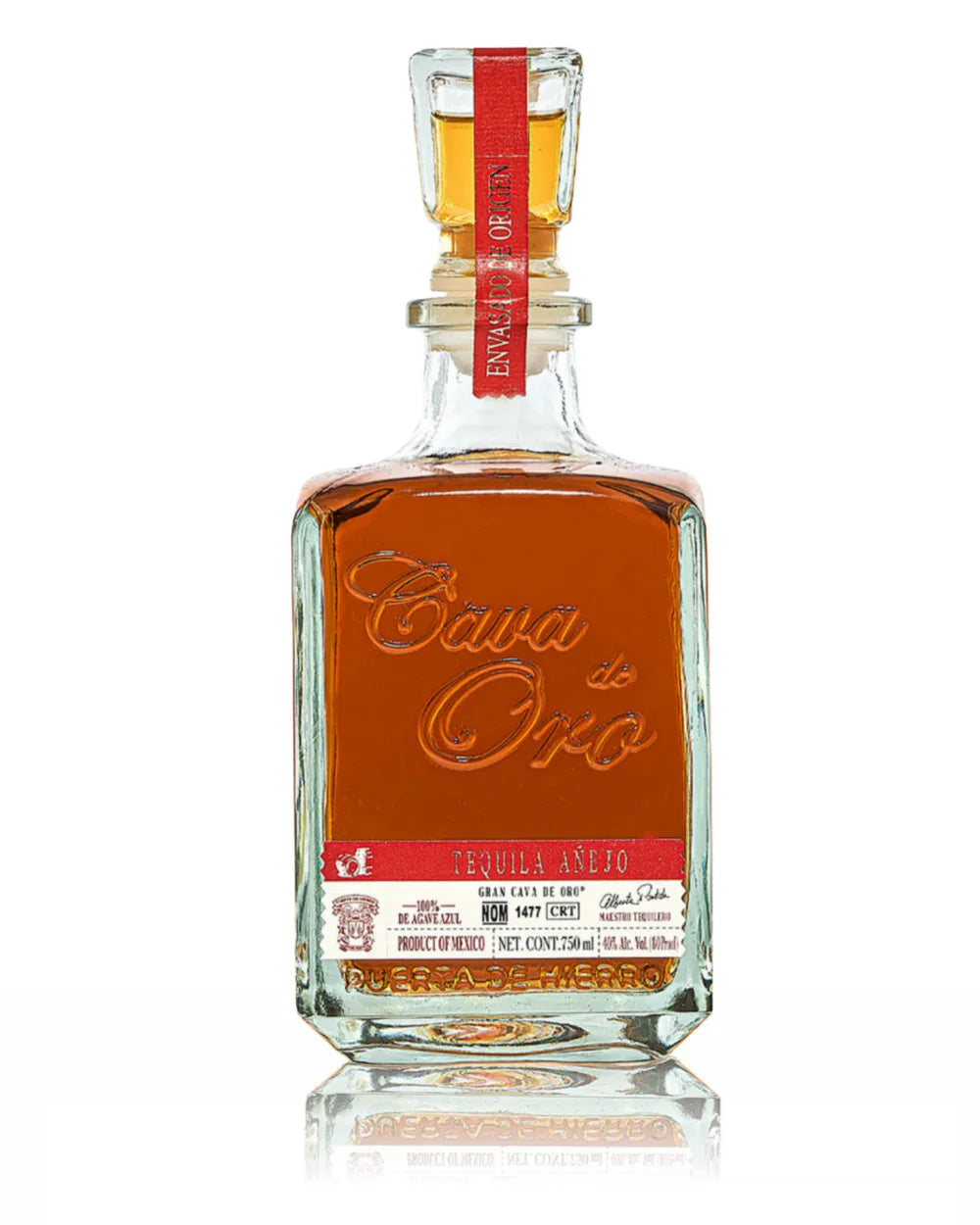 Cava de Oro テキーラ ローズゴールド 750ml（1本） Cava De Oro Rose Gold Tequila 750ML - Old Town Tequila
