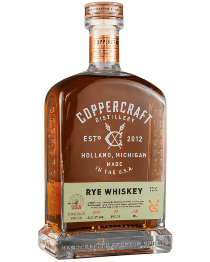 Coppercraft Straight Rye Whiskey 750ml