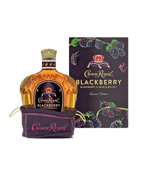 Crown Royal Limited Edition Blackberry Flavored Canadian Whisky