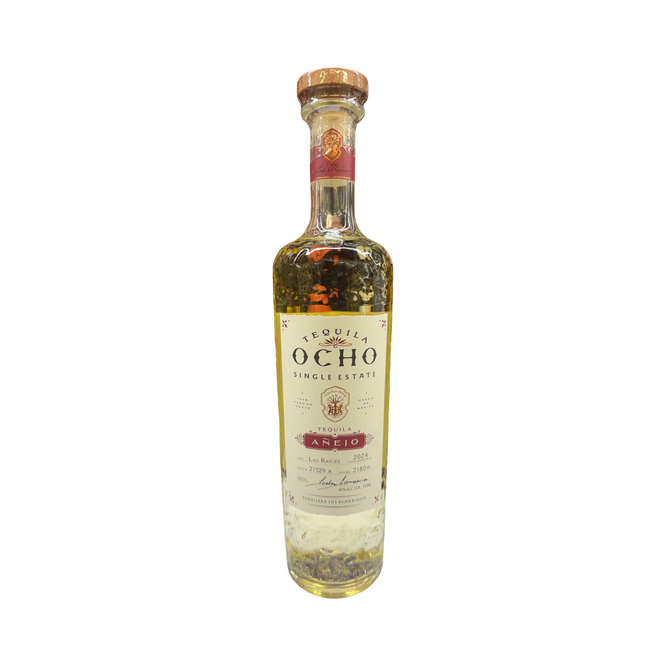 Tequila Ocho Single Estate Anejo Tequila 750ml (Las Raices)