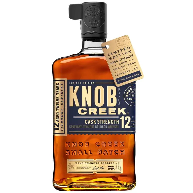 Knob Creek 12 Year Cask Strength 750ml 2026 Release (121.2 Proof)