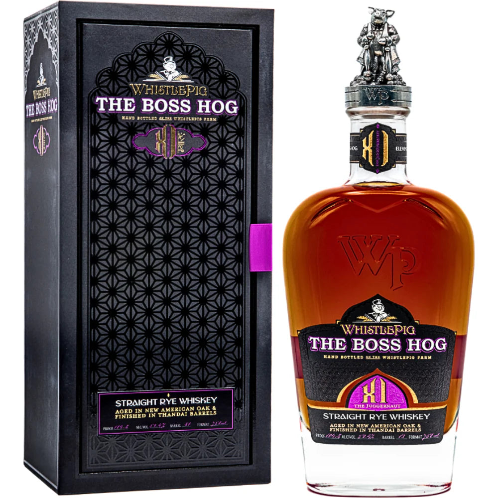 WhistlePig The Boss Hog Edition XI The Juggernaut Straight Rye Whiskey ...