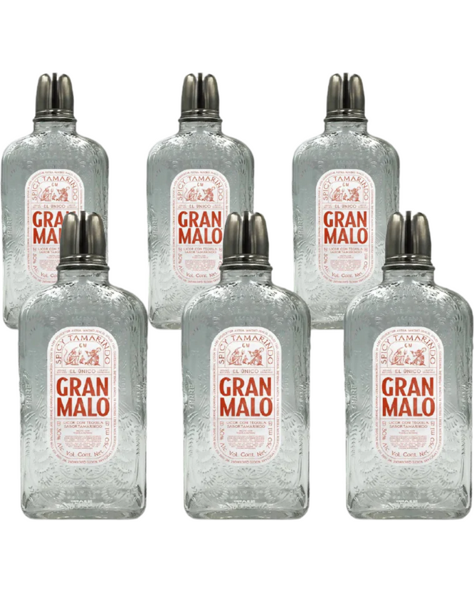 Gran Malo Spicy Tamarindo Tequila Liqueur Bundle 6-Pack