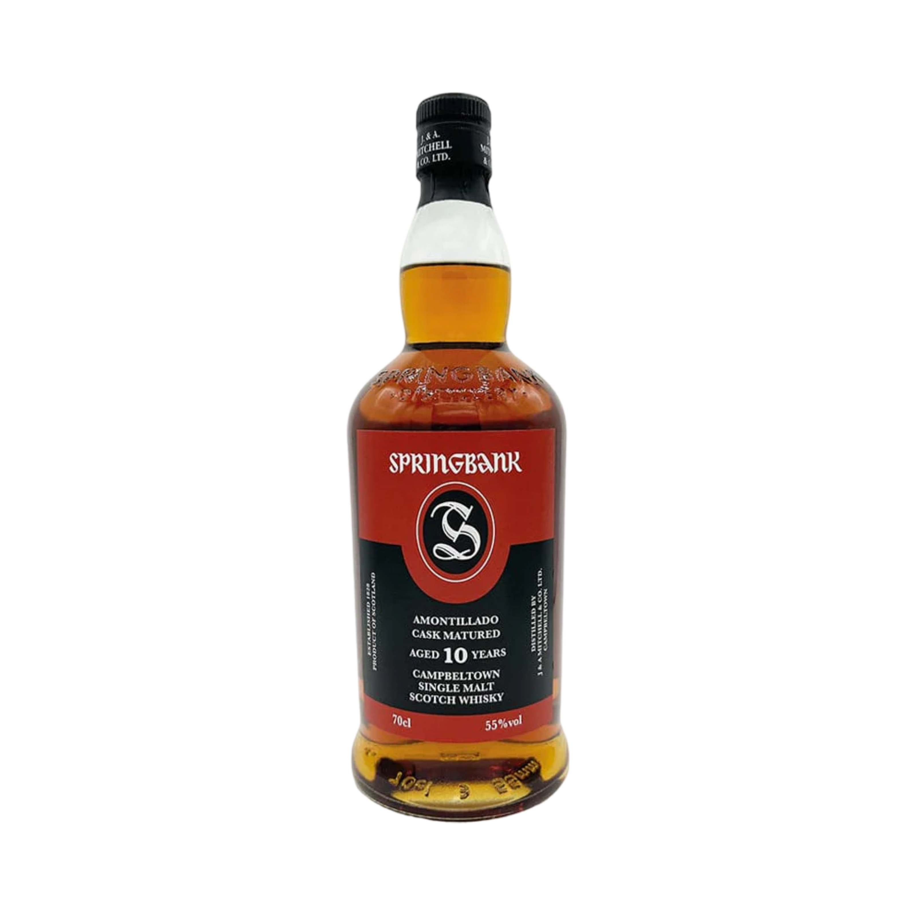 Springbank Amontillado Cask Matured 10 Year Old Single Malt Scotch Whisky