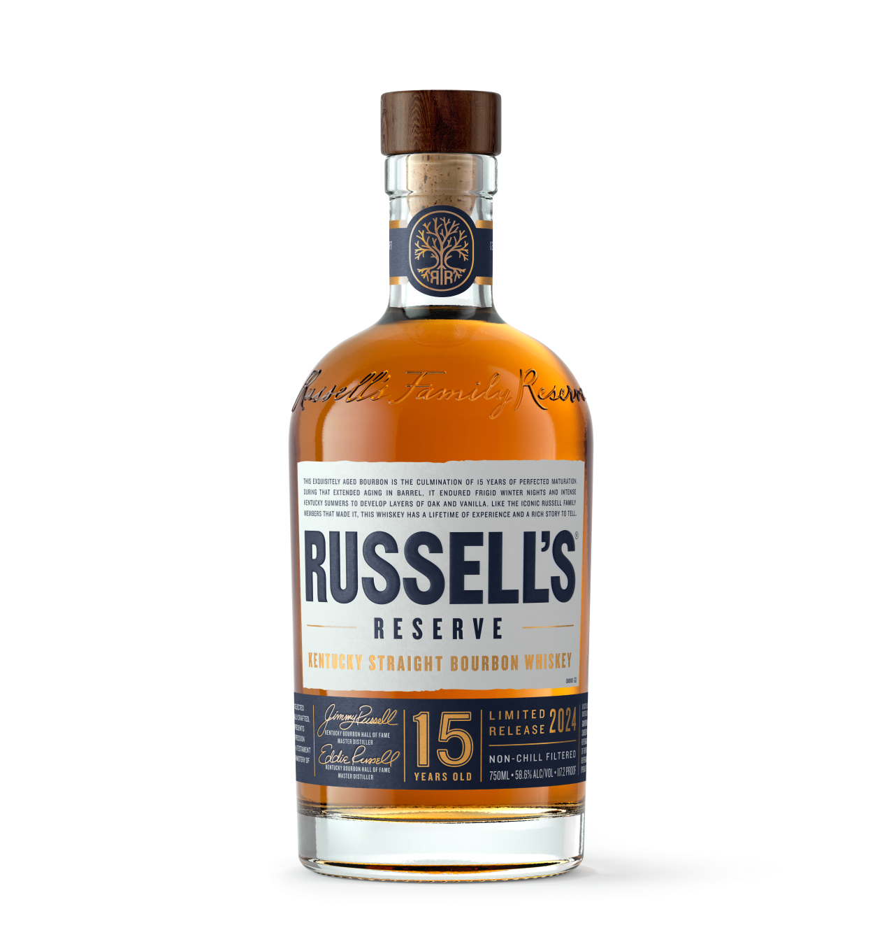 2024 Russell's Reserve 15 Year Old Kentucky Straight Bourbon Whiskey 750ml