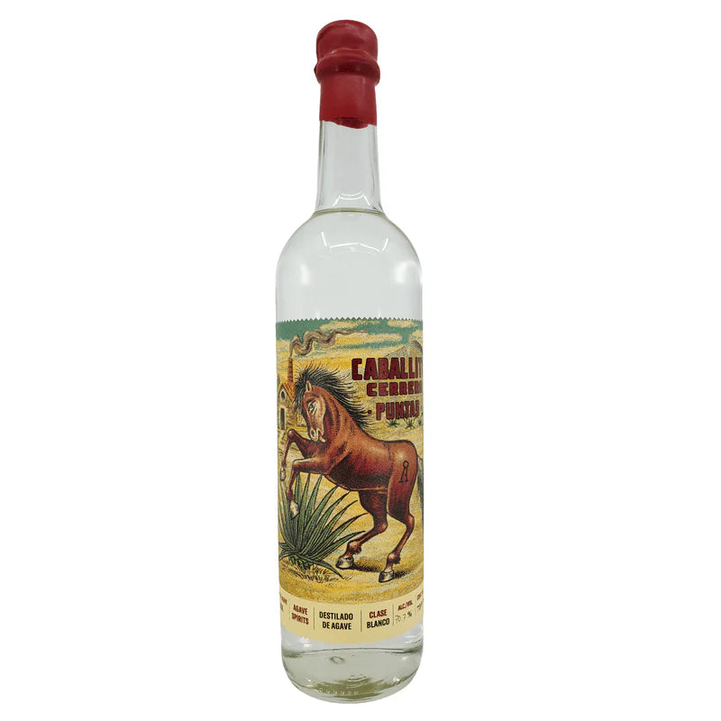 Caballito Cerrero Azul Puntas Blanco Agave Spirits 750ml