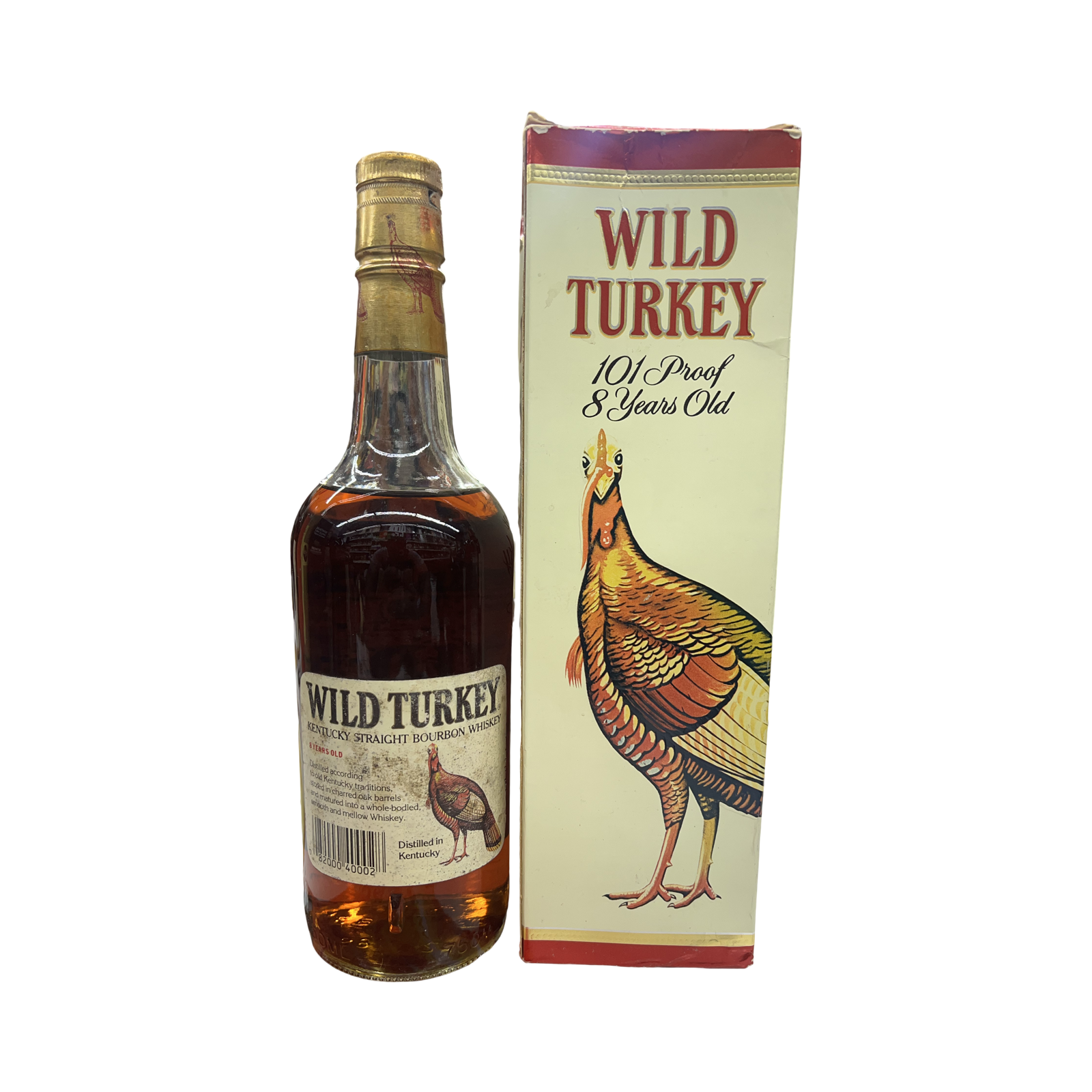 1989 Wild Turkey 8 Year Old Kentucky Straight Bourbon Whiskey