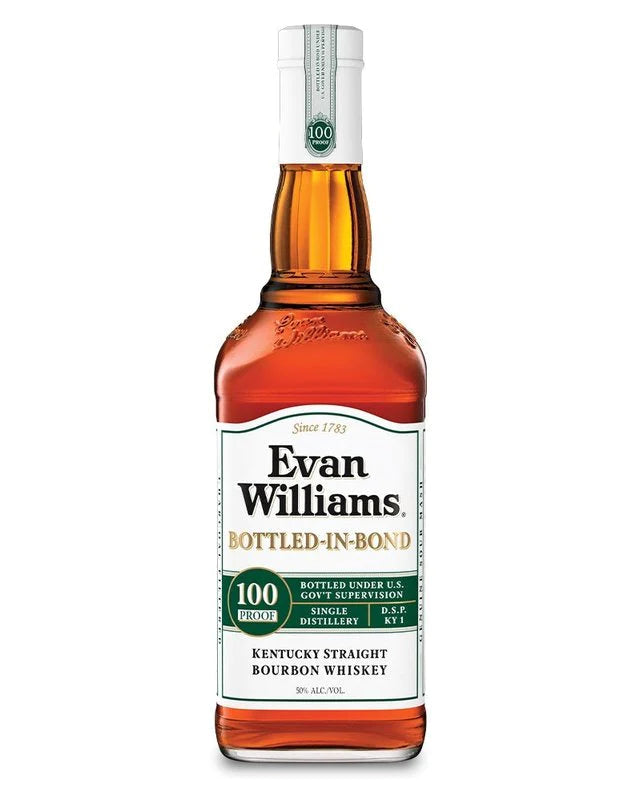 Evan Williams Bottled In Bond 100 Proof Kentucky Straight Bourbon Whiskey 750ml