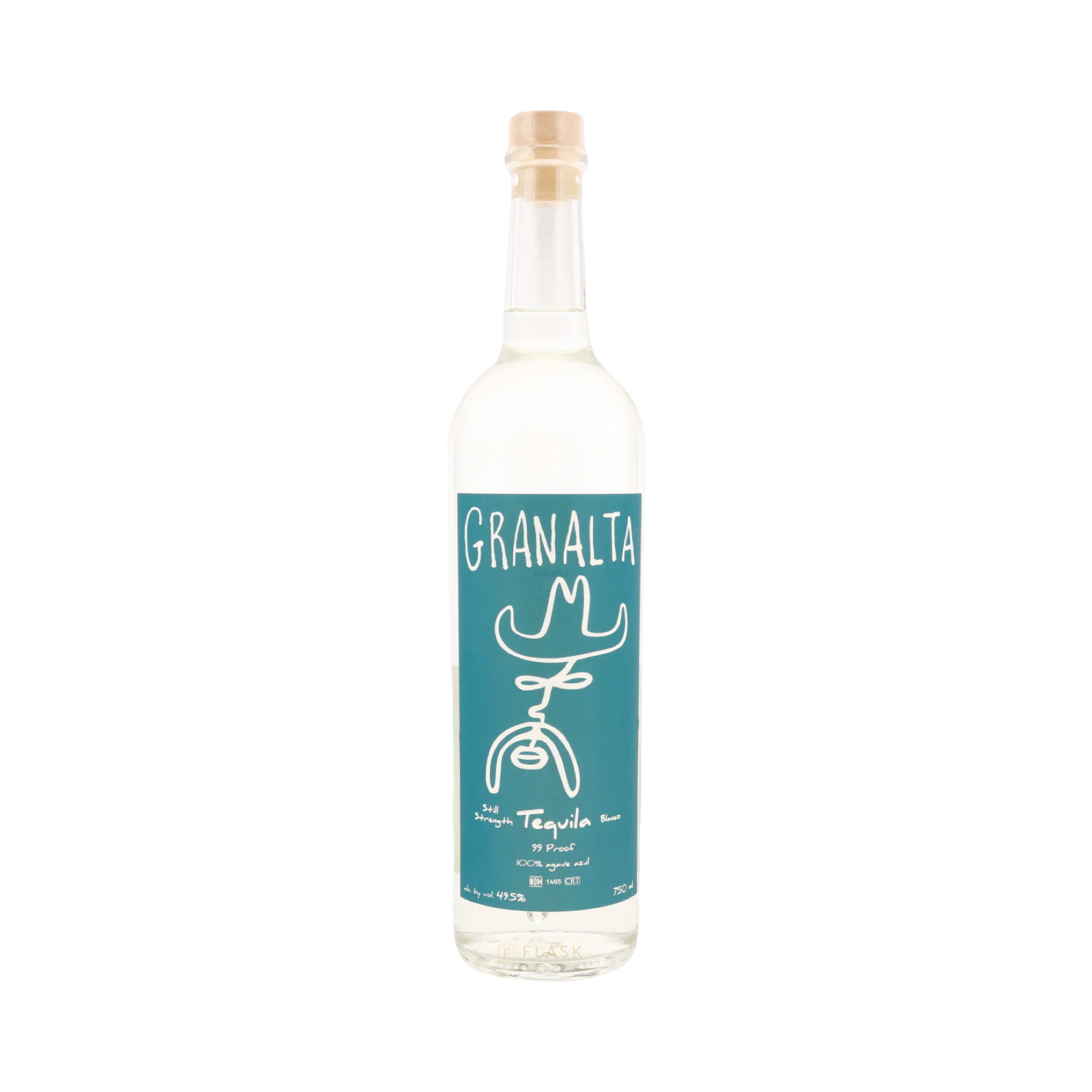 Granalta Tequila Still Strength Blanco 750ml