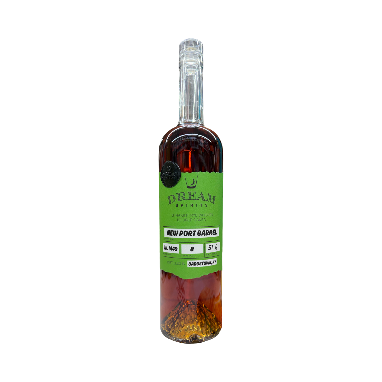 Dream Spirits – Straight Rye Whiskey aged in Port Barrel (sourced Willett Rye) (Double Oaked)