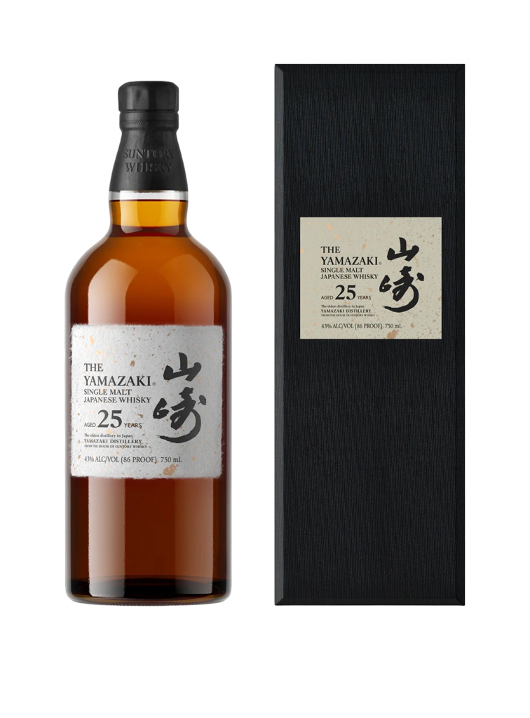 The Yamazaki 25 Year Old Single Malt Whisky 750ml