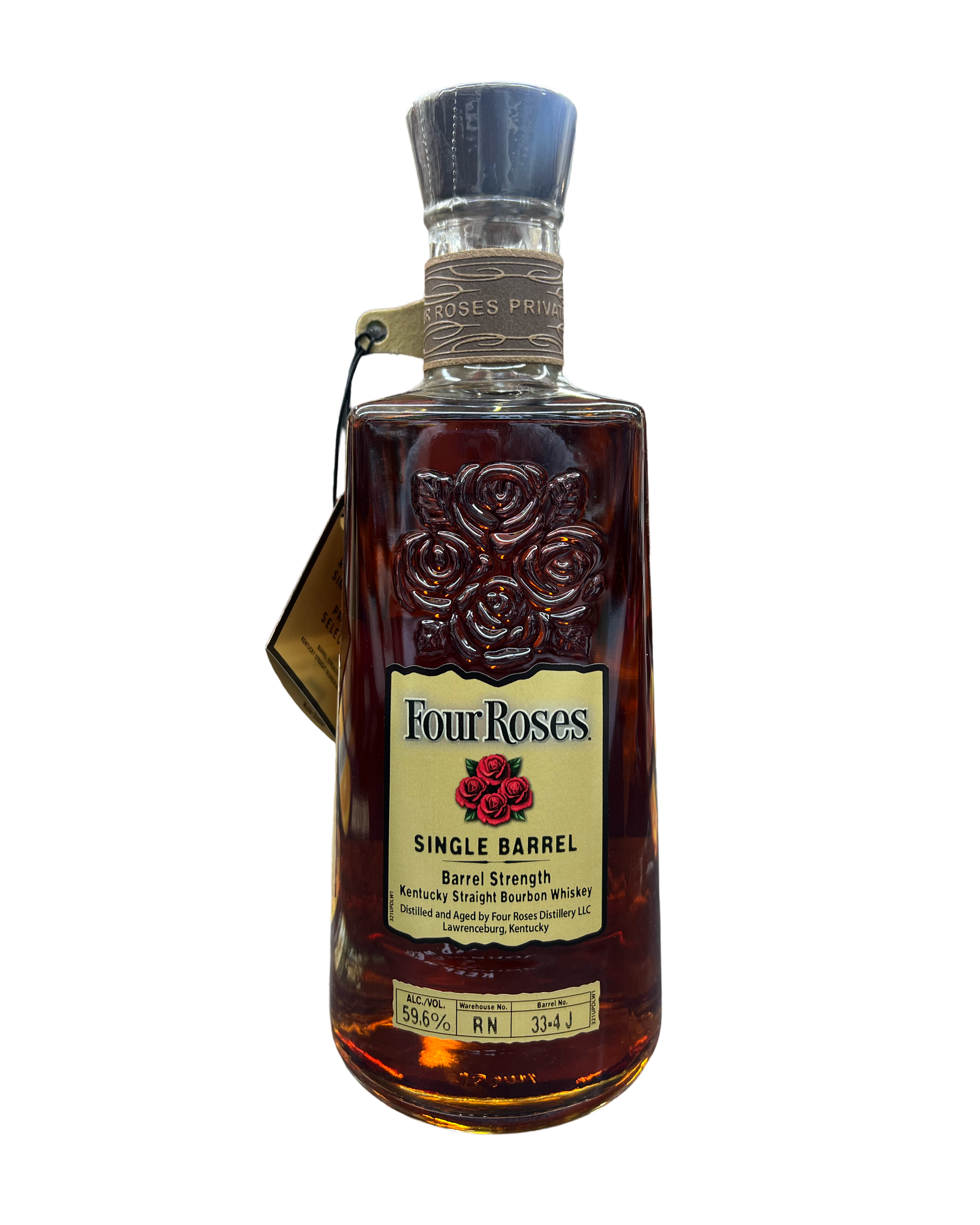 Four Roses Single Barrel Cask Strength OESK 10 Year Old 115 Proof Four Roses Single Barrel Cask Strength OESK 10 Year Old 115 Proof