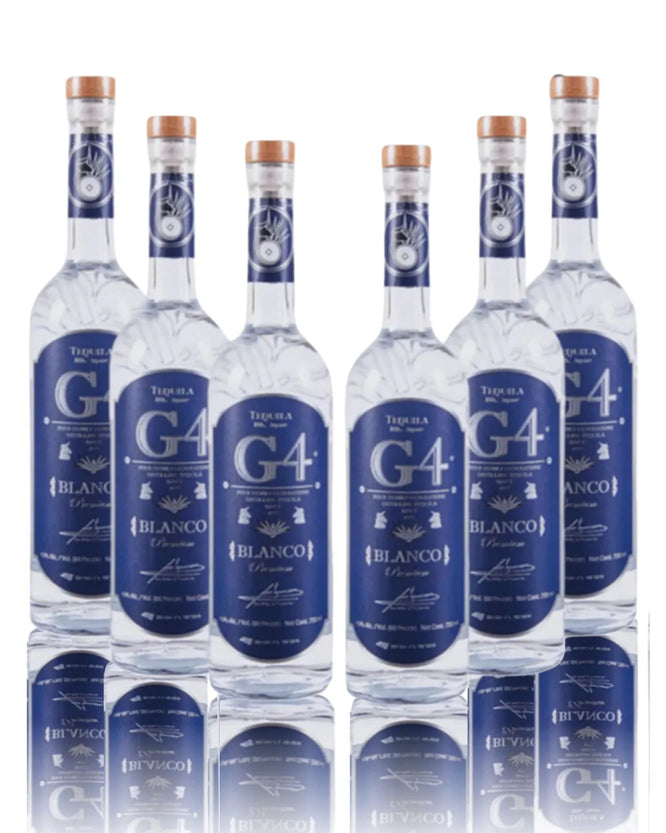 G4 Blanco Tequila Bottle 6-Pack