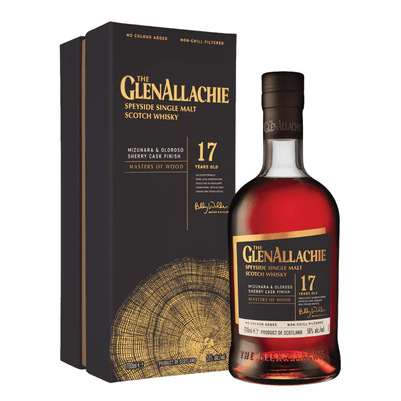 Glenallachie Master of Wood Mizunara & Olorosso Sherry Cask Finish 17 Year Old Single Malt Scotch Whisky - Pre-Order