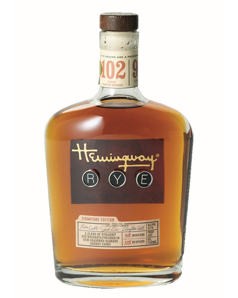 Hemingway Signature Edition Rye Whiskey 750ml